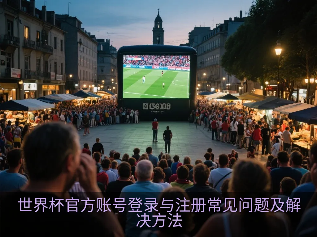 世界杯官方账号登录与注册常见问题及解决方法